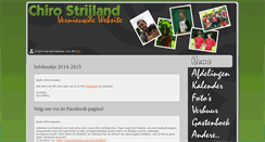 Desktop Screenshot of chiro-strijland.be